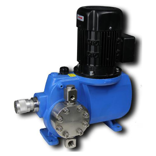 Hydraulic diaphragm metering pump